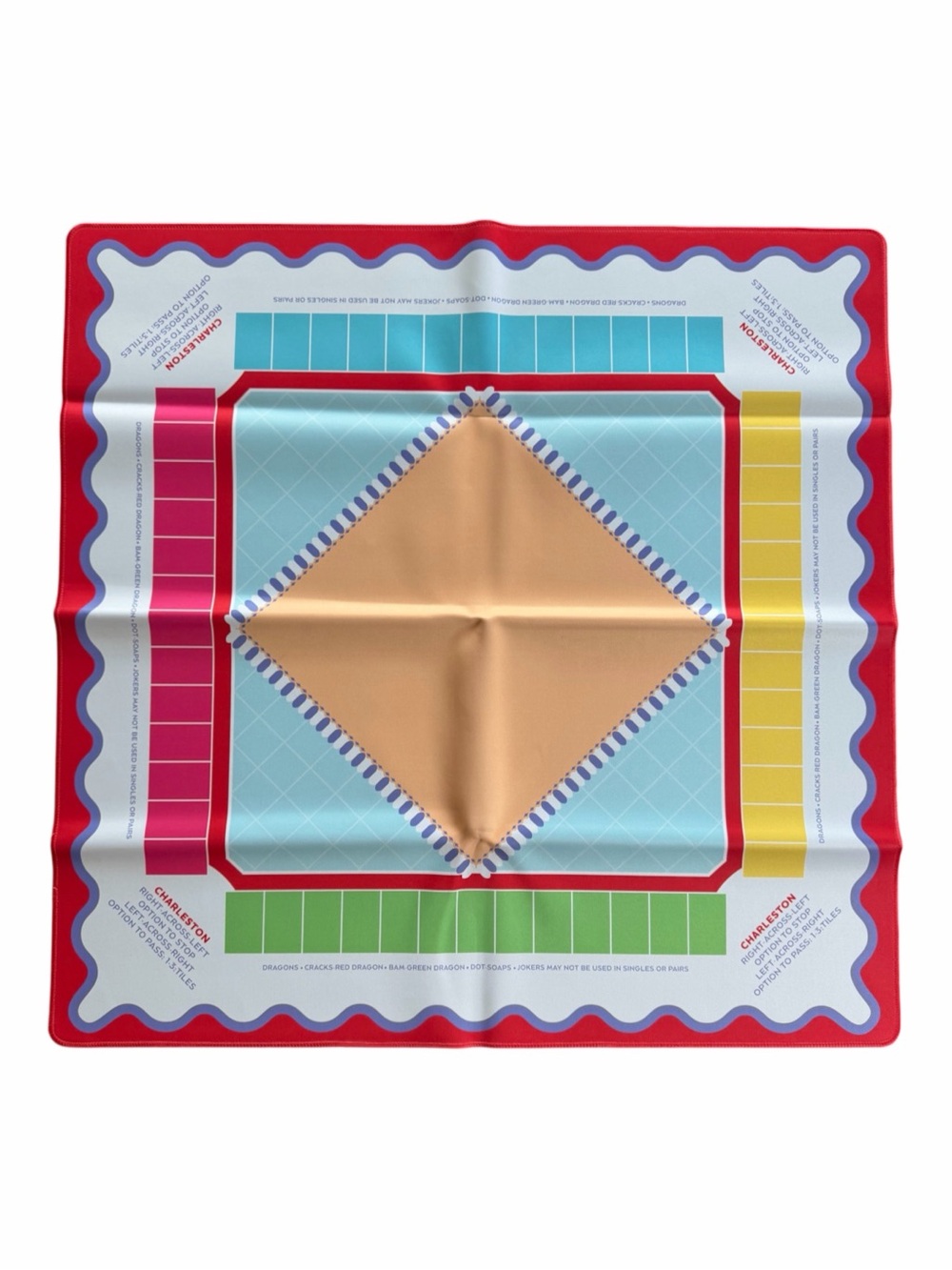 Hobby Lobby MAHJONG MAT - Vibrant Diamond Design